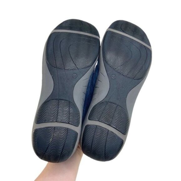 Dansko Helen Blue Sneakers with Quicklace Bungee Laces - Picture 9 of 9